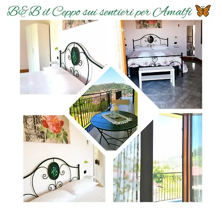 Oda ve Kahvaltı Il Ceppo Sui Sentieri Per Amalfi Pimonte